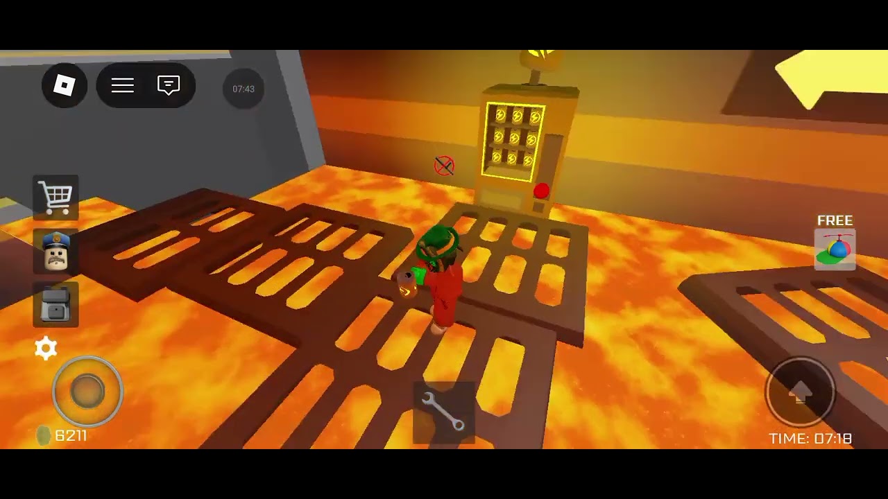 Barry's Prison Run!But the floor is lava