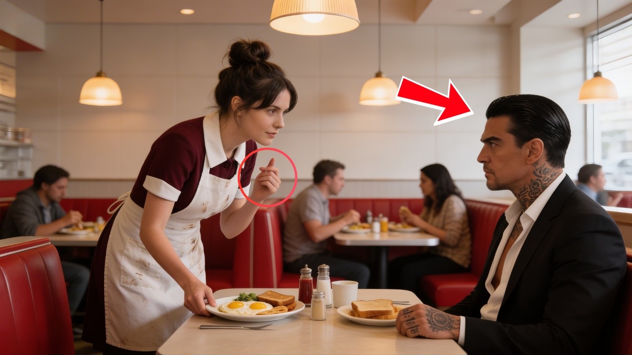 A Waitress Made a Silent Signal to a Mafia Boss — What Happened Next Changed Everything