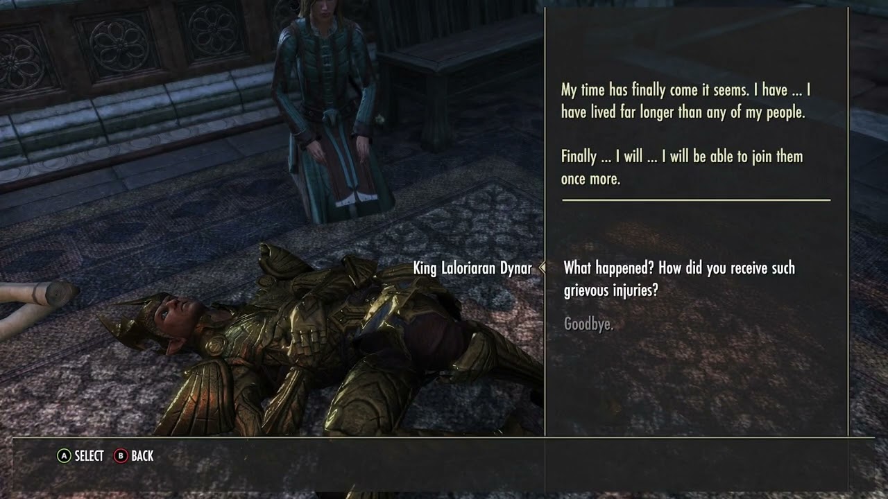 ESO- Death of the last Ayleid King