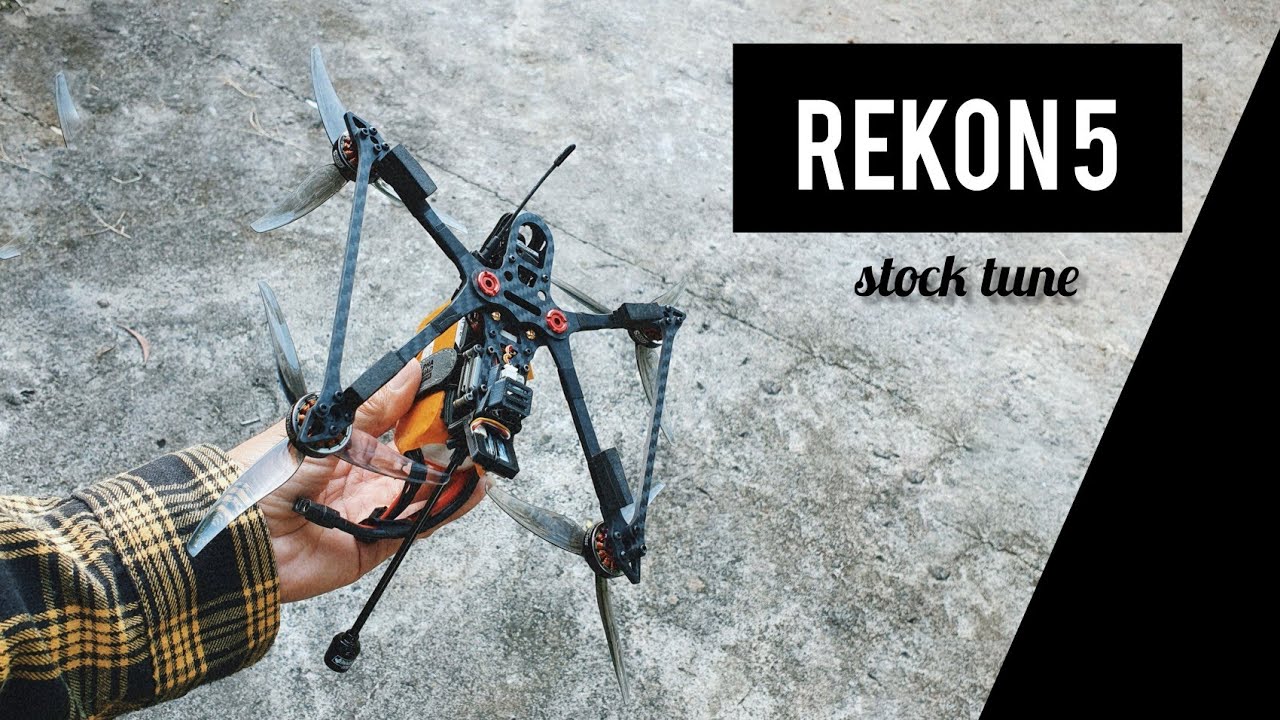 #REKON5 maiden / Rekon 5 stock pid and filters / #REKONFPV #HGLRC