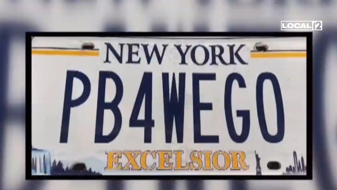 'PB4WEGO' plate survives the DMV flush test