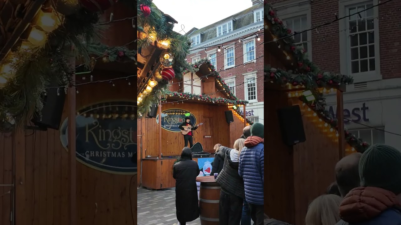 🎄 A Glimpse of Kingston&rsquo;s Christmas Market Magic 🌟#shorts