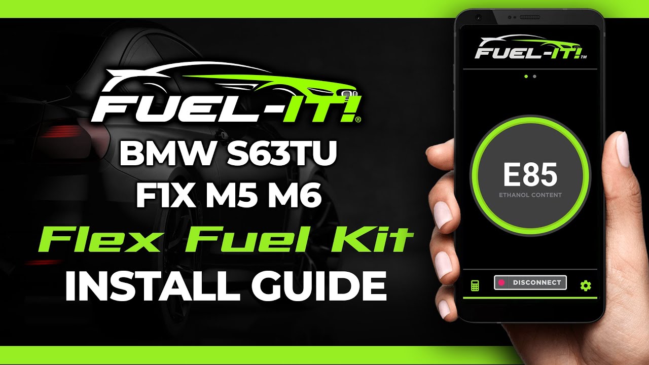 FUEL-IT! F1x M5 & M6 S63TU FLEX FUEL KIT INSTALL