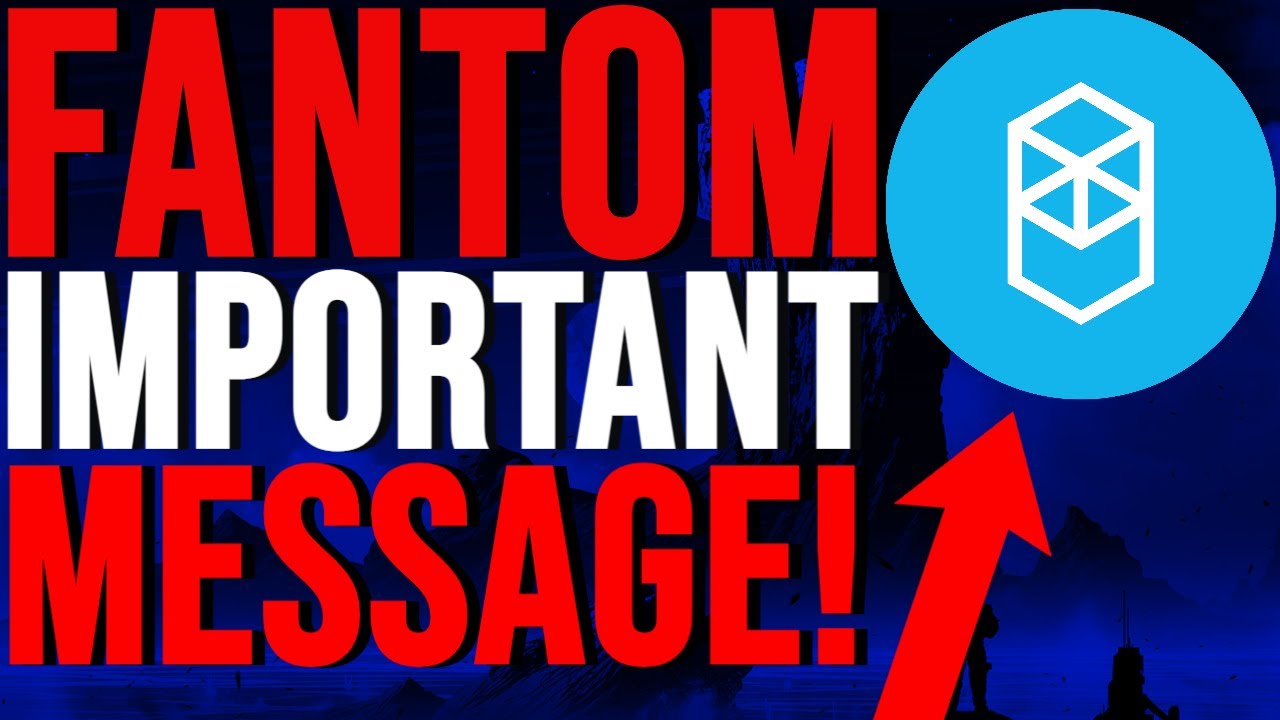 FANTOM (FTM) IMPORTANT MESSAGE TO ALL HOLDERS !!! | FANTOM ONE PRICE PREDICTION & TECHNICAL ANALYSIS