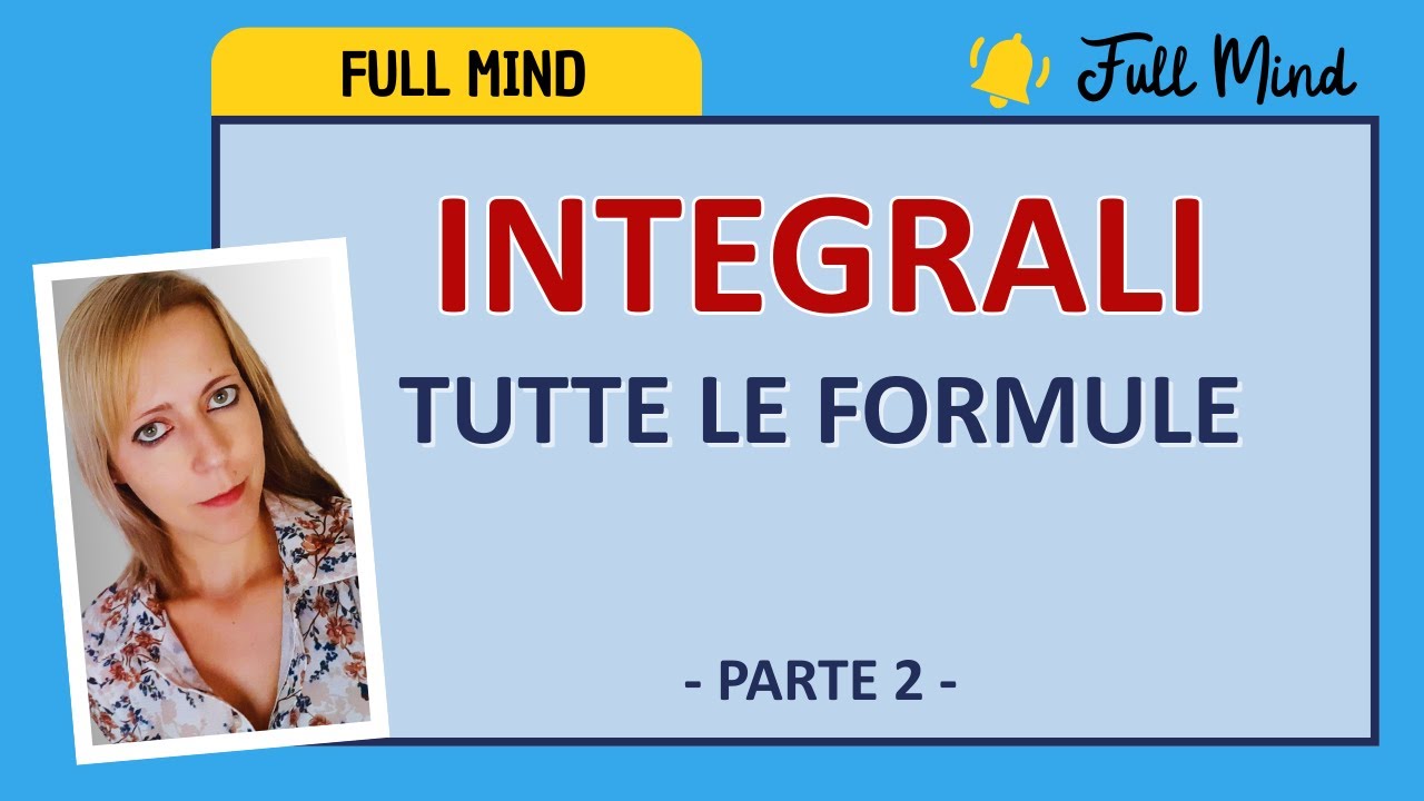 INTEGRALI: tutte le formule per risolverli AL VOLO! (2)
