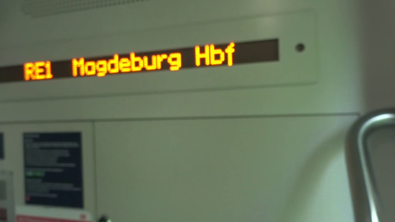 Электричка Re1 Berlin-Potsdam HauptBahnhof. 2019.05.10_11:16, 11:35
