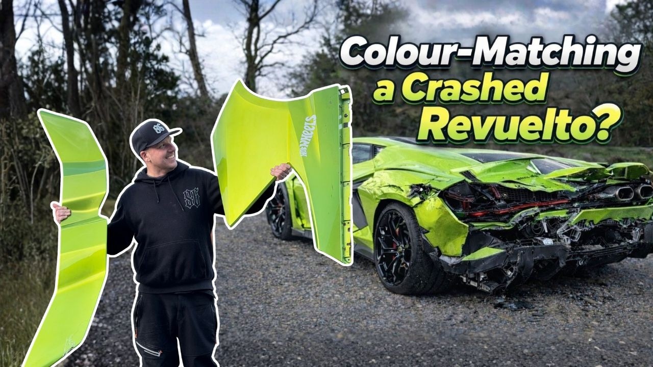 Colouring Matching a Lamborghini Revuelto