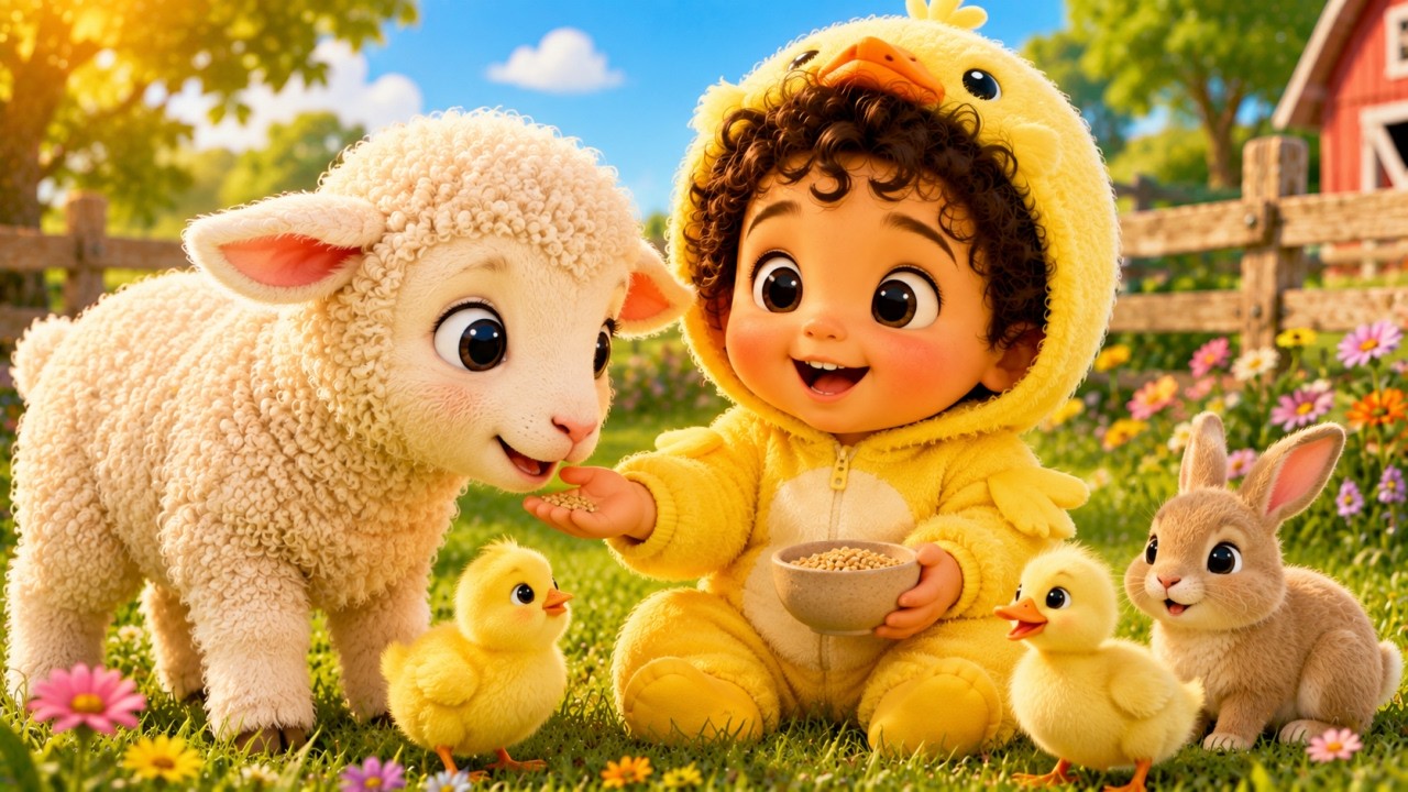 Baby Animals & Fun Learning for Kids 🐶🐰🌈 | Animals, Colors, Fruits & More!