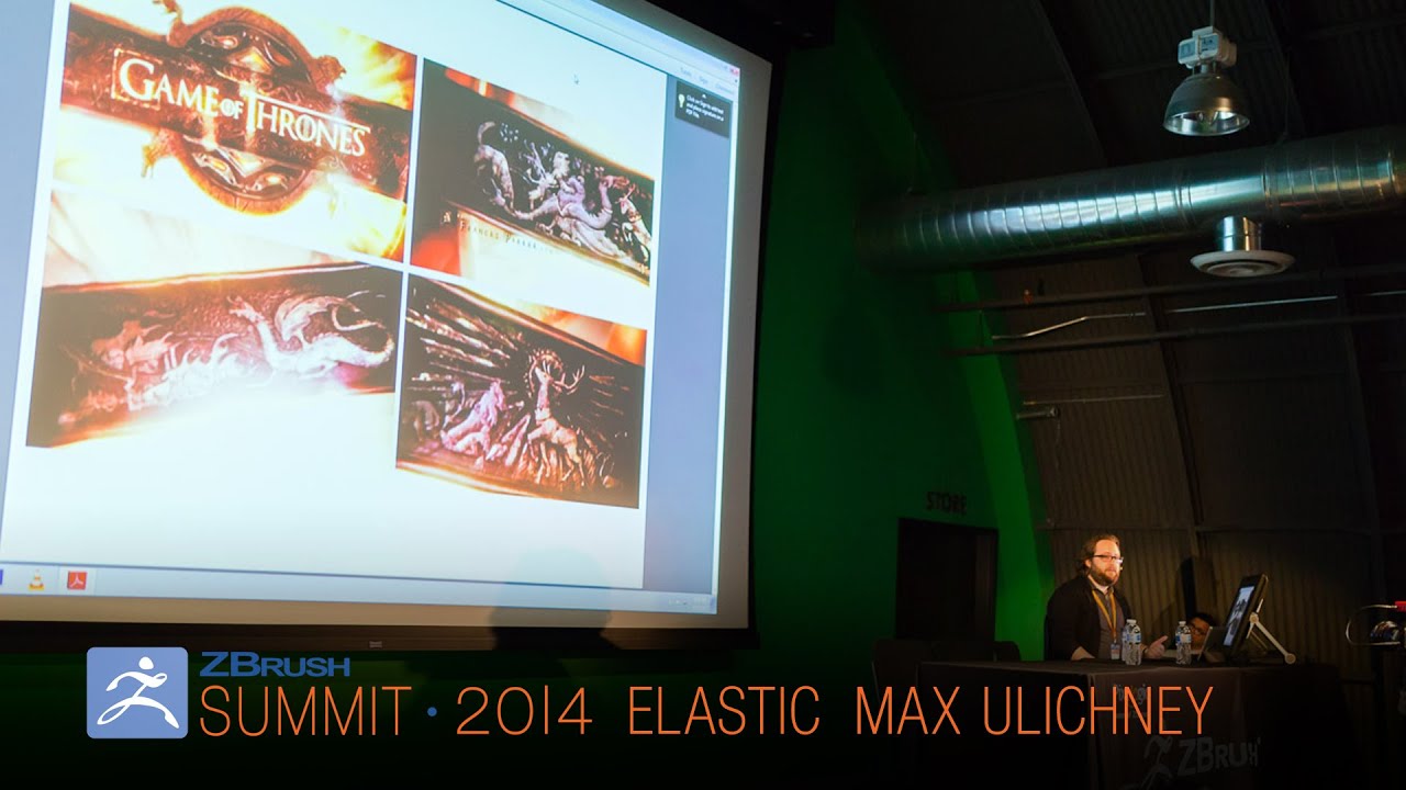 Official ZBrush Summit Presentation: Elastic with Max Ulichney