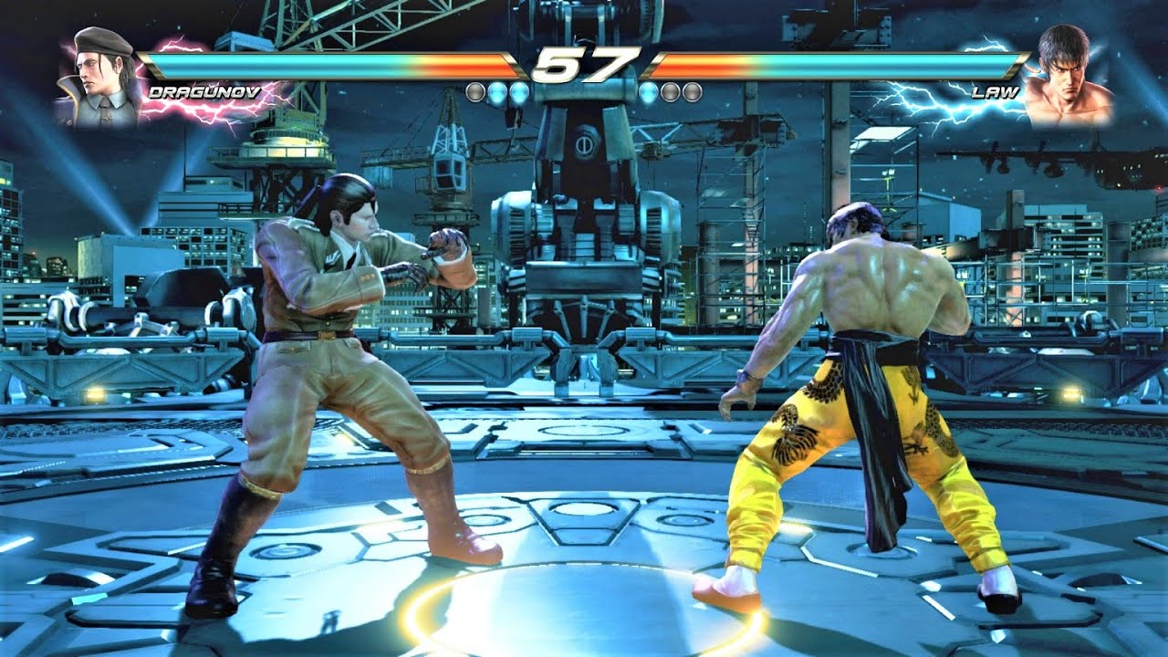 Sergei Dragunov vs Marshall Law (Hardest AI) - Tekken 7 Arcade Mode