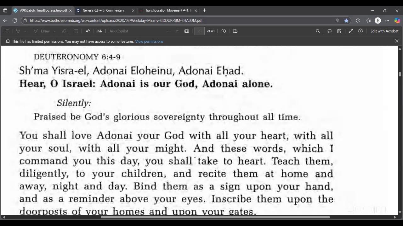 Overcoming Sin - Continuing Parashat Bereshit Yom Rivi'i