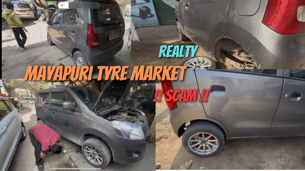 Why? Do Not Buy Second Hand Tyre After 2-month Review Reality of Mayapuri ❤️Second hand Tyre Market🤬