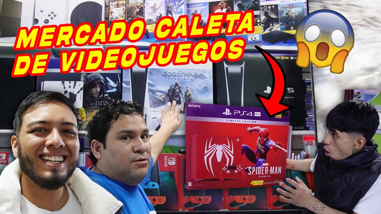 EL MERCADO CALETA DE VIDEOJUEGOS | IMPORTADORAS en POLVOS AZULES - Lima, Perú