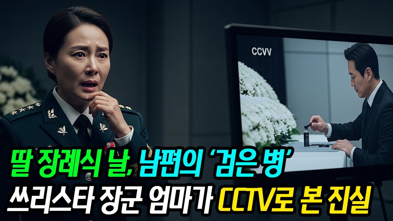 딸 장례식 날, 남편의 &lsquo;검은 병&rsquo;&hellip; 쓰리스타 장군 엄마가 CCTV로 본 진실