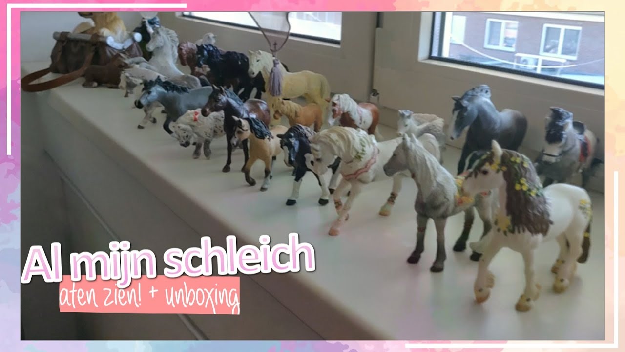 AL MIJN SCHLEICH PAARDEN! | Schleich vlog #1