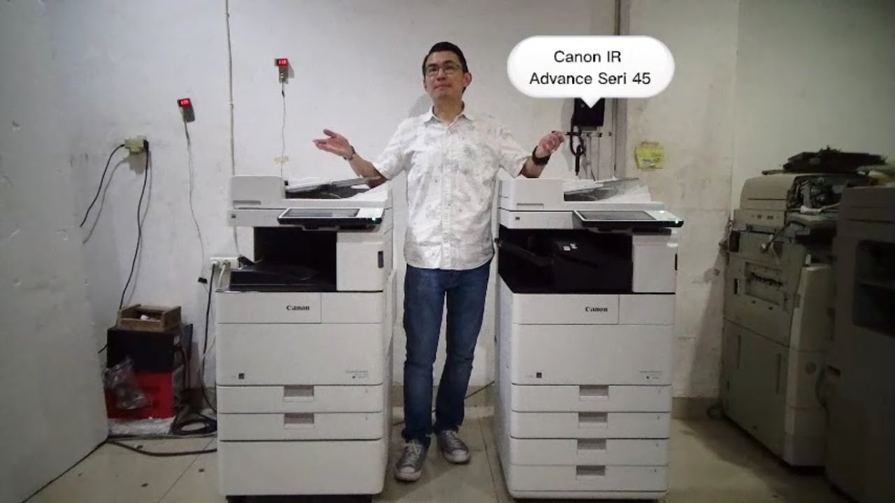 Finisher vs Non Finisher (Canon IR Advance 4545 / 4551) (Sewa Copier Jakarta)