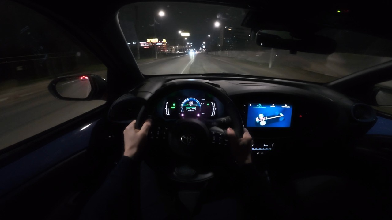New Toyota Aygo X 2026 Night Drive