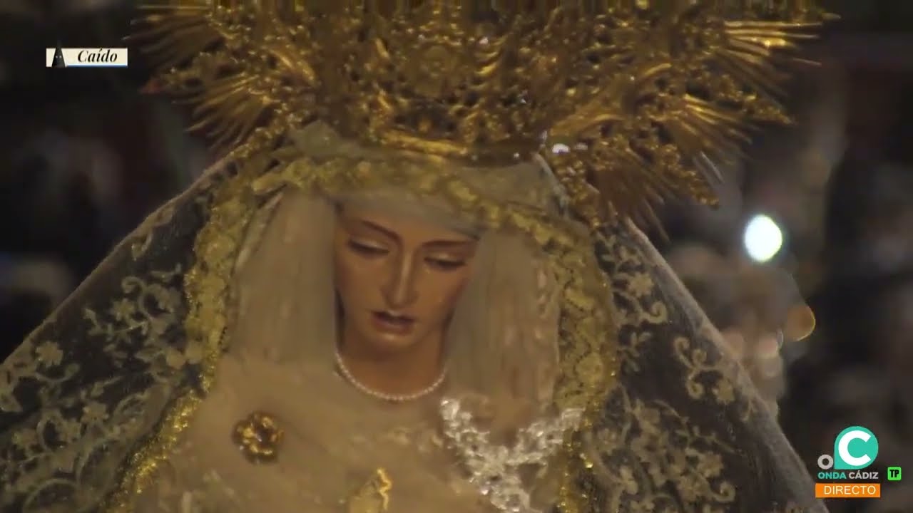 Virgen de los Desamparados (Jesús Caído) en Plaza Catedral | Cádiz 2024