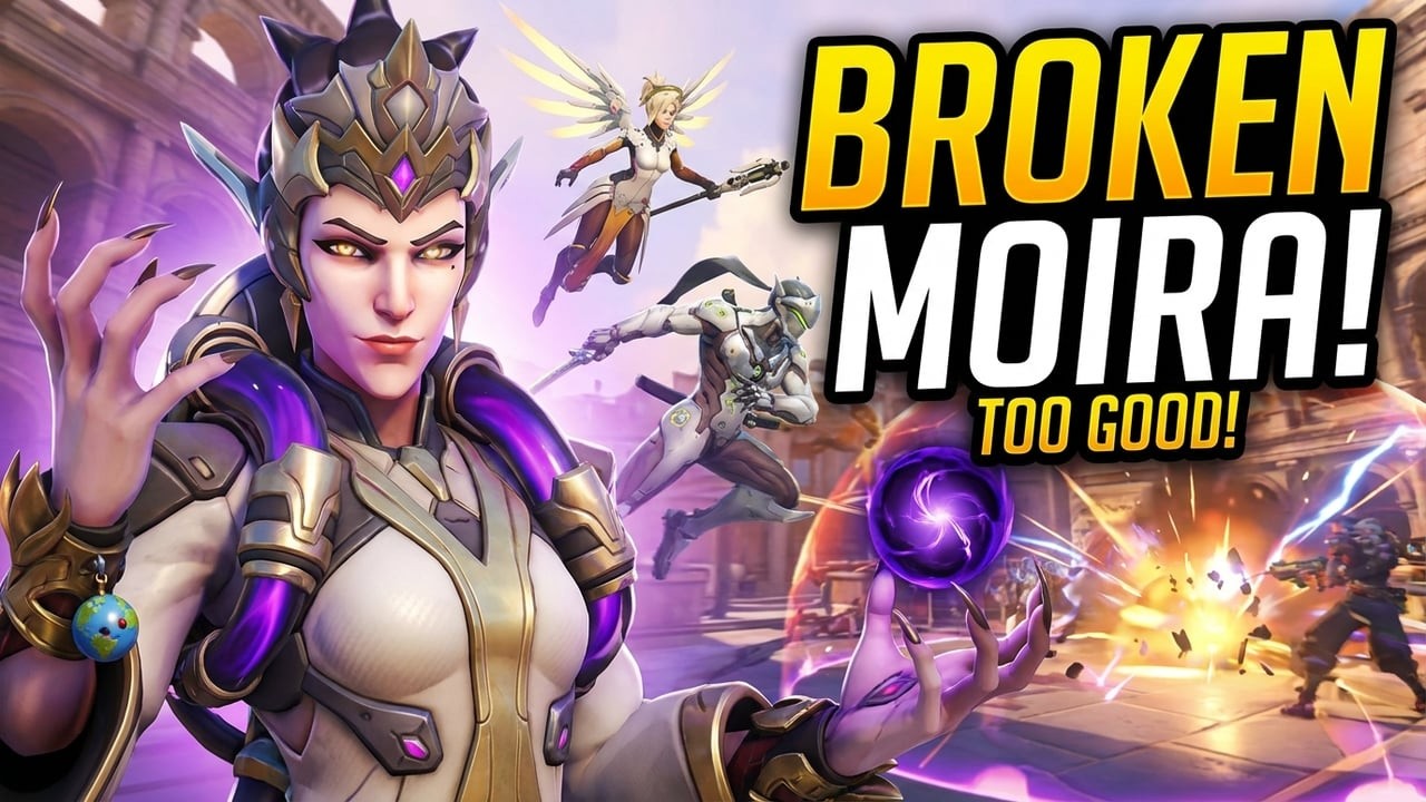 This MOIRA player is TOO GOOD | Overwatch Comp