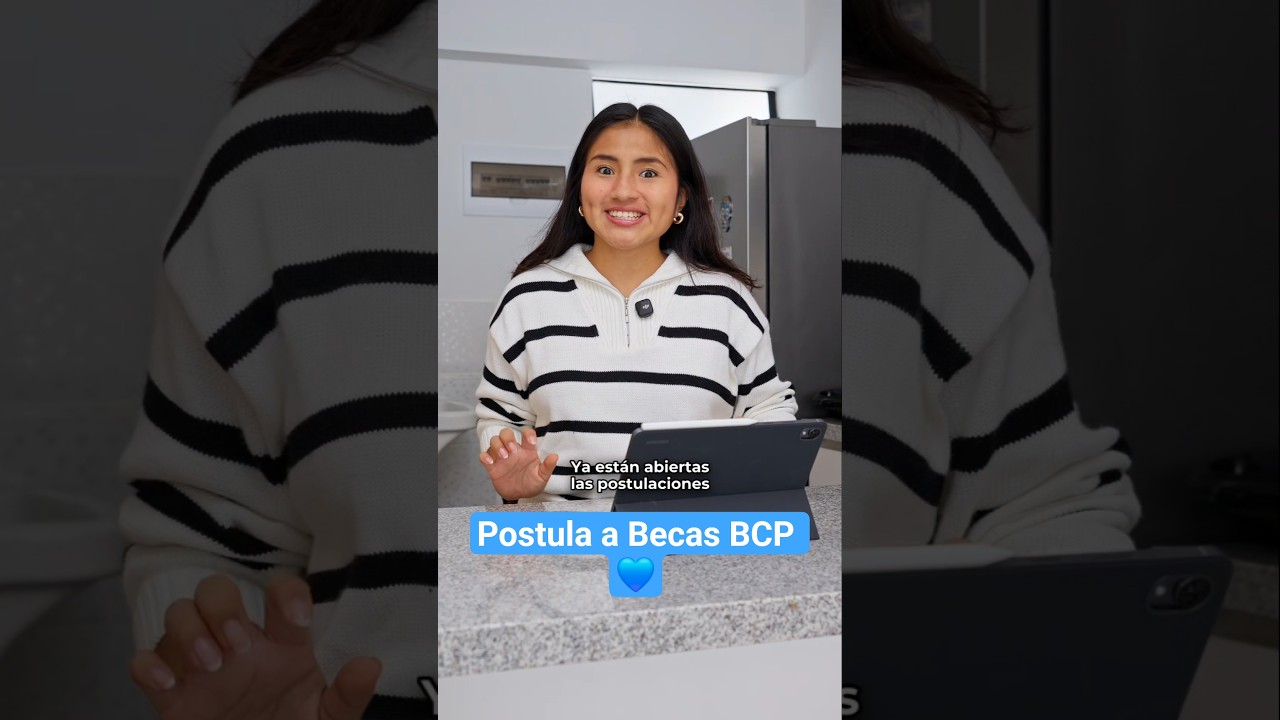 Postula a Becas BCP @BancodeCreditoBCP #lizethatoccsa #BCP #becas #vlog #inspiraci&oacute;n #peru