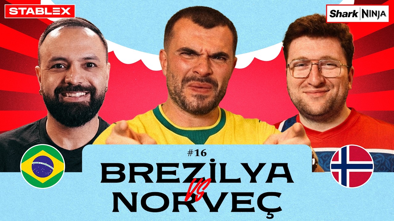 D&uuml;nya Kupası, Brezilya-Norve&ccedil; | Tıraş #16 | Ali Bi&ccedil;im & Efe Uyga&ccedil; & Koray Ko&ccedil;
