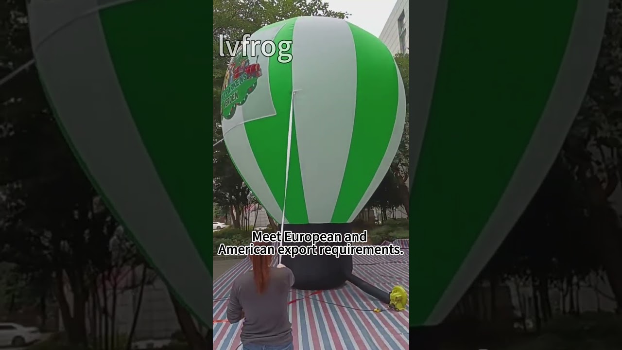 Giant Advertising Custom Inflatable Hot Air Balloon Model