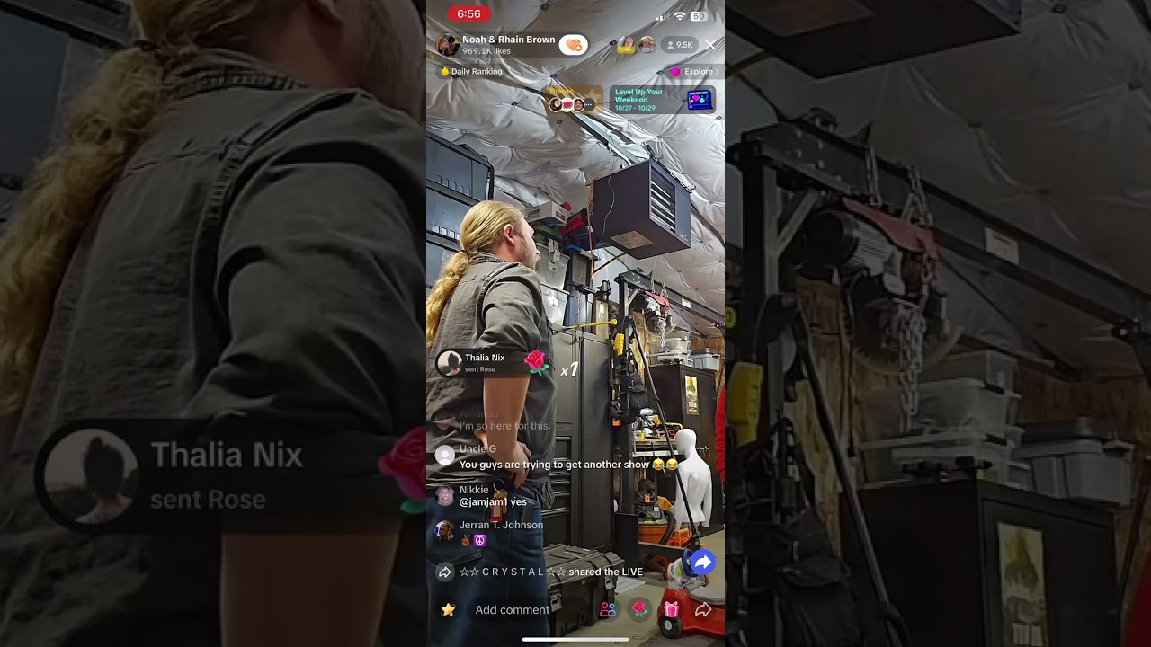 Noah Brown & Bear Brown from Alaskan Bush people argue and get petty on TikTok live