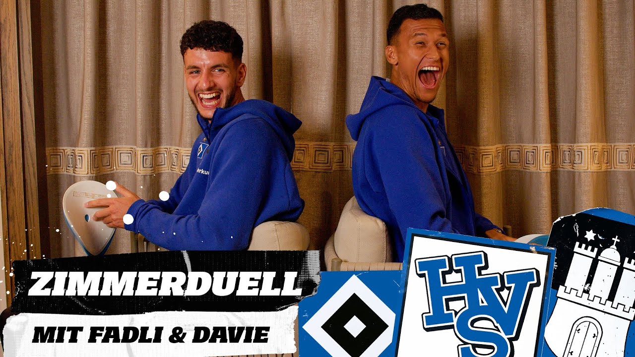 HSV-ZIMMERDUELL 5.0 | Folge 3 mit Daniel Elfadli und Davie Selke | Trainingslager Belek