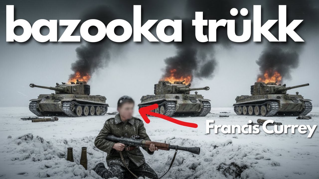 Így pusztított el egy árva fiú 3 német Tigris tankot 10 perc alatt – bazooka trükk