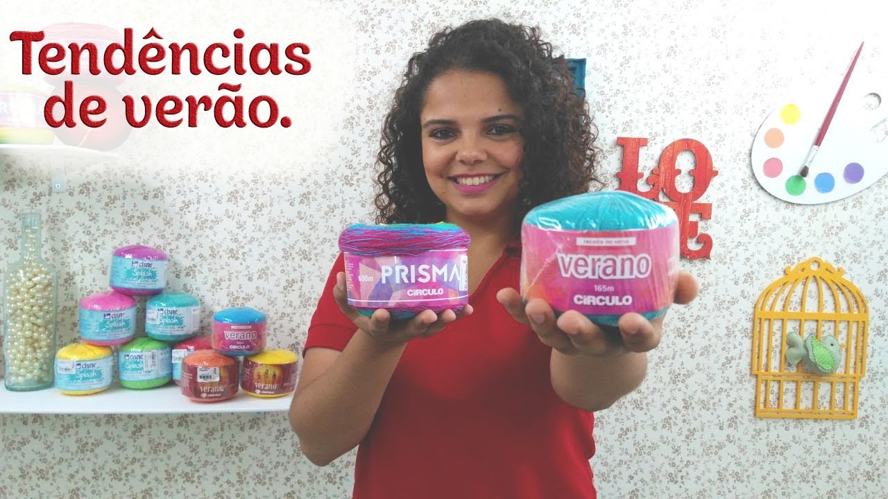 Linhas para fazer biquínis de crochê | Ingrid Aurélio #TemNaCelga