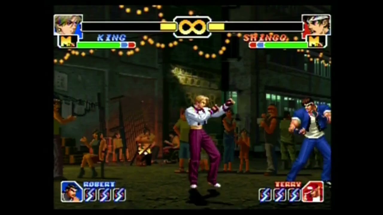 The King Of Fighters 99 King combos