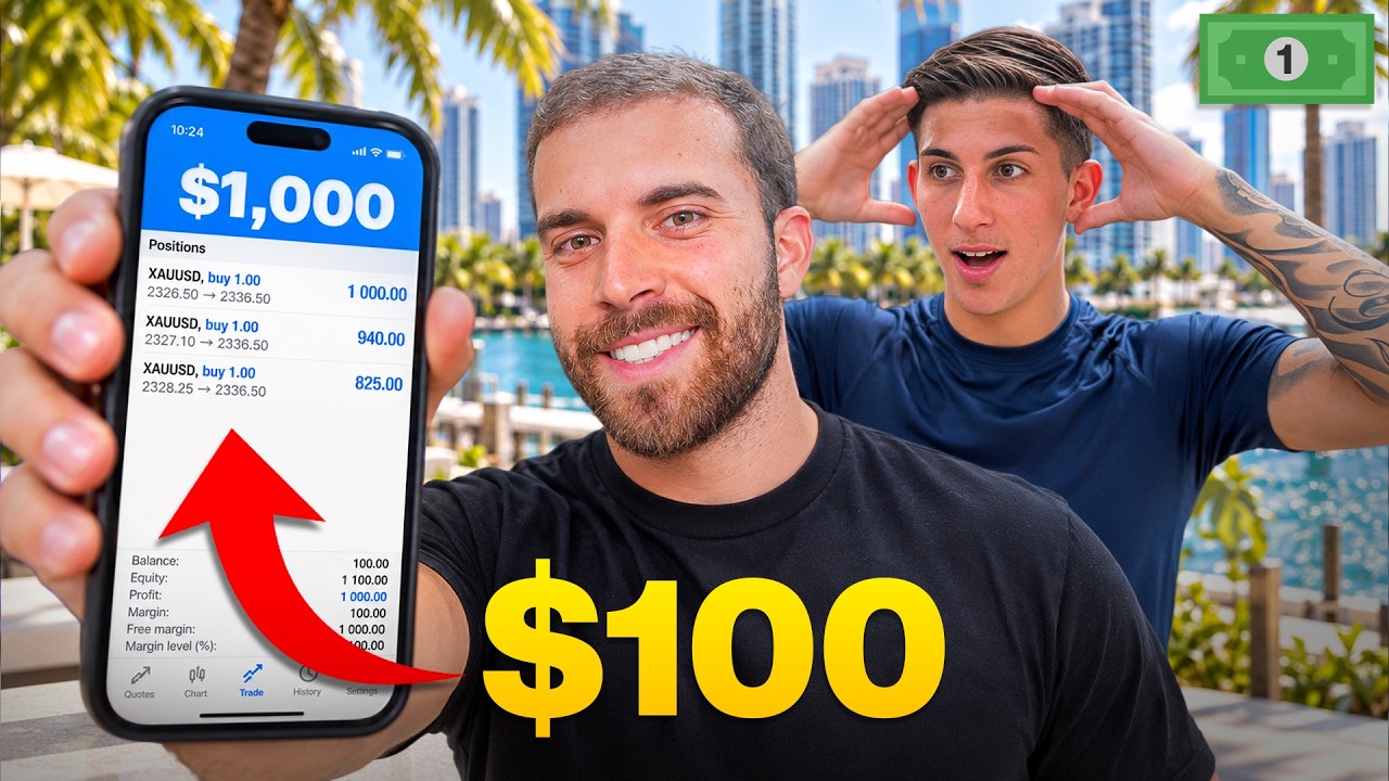 I Tried to Turn $100 Into $1,000,000 With a Funded Account