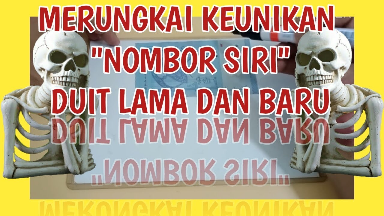 NOMBOR DUIT YANG DICARI | JENIS NOMBOR SIRI DALAM HOBI NUMISMATIK