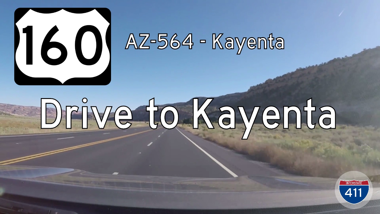US Highway 160 - Tsegi - Kayenta - Arizona | Drive America's Highways 🚙
