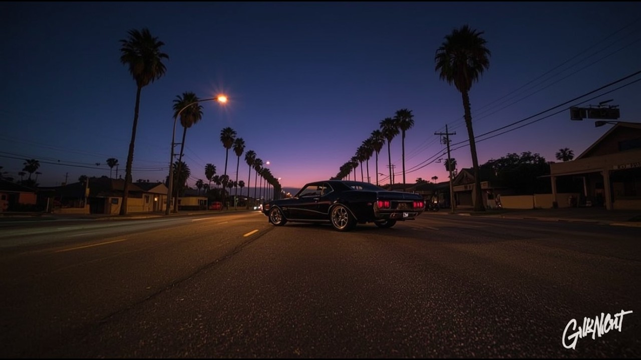 🎧 Smooth Asphalt Roll – Late Night G Funk Flow