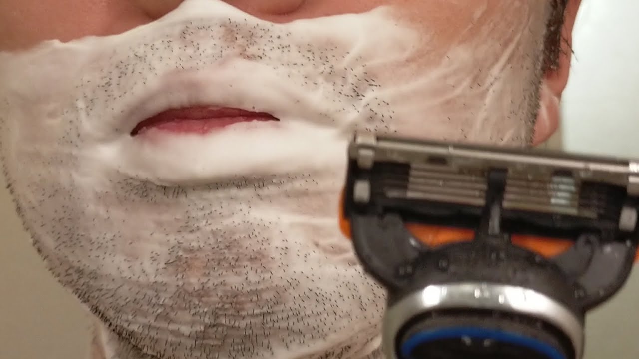 【ASMR】出勤前のウェットシェービング Wet Shaving before work