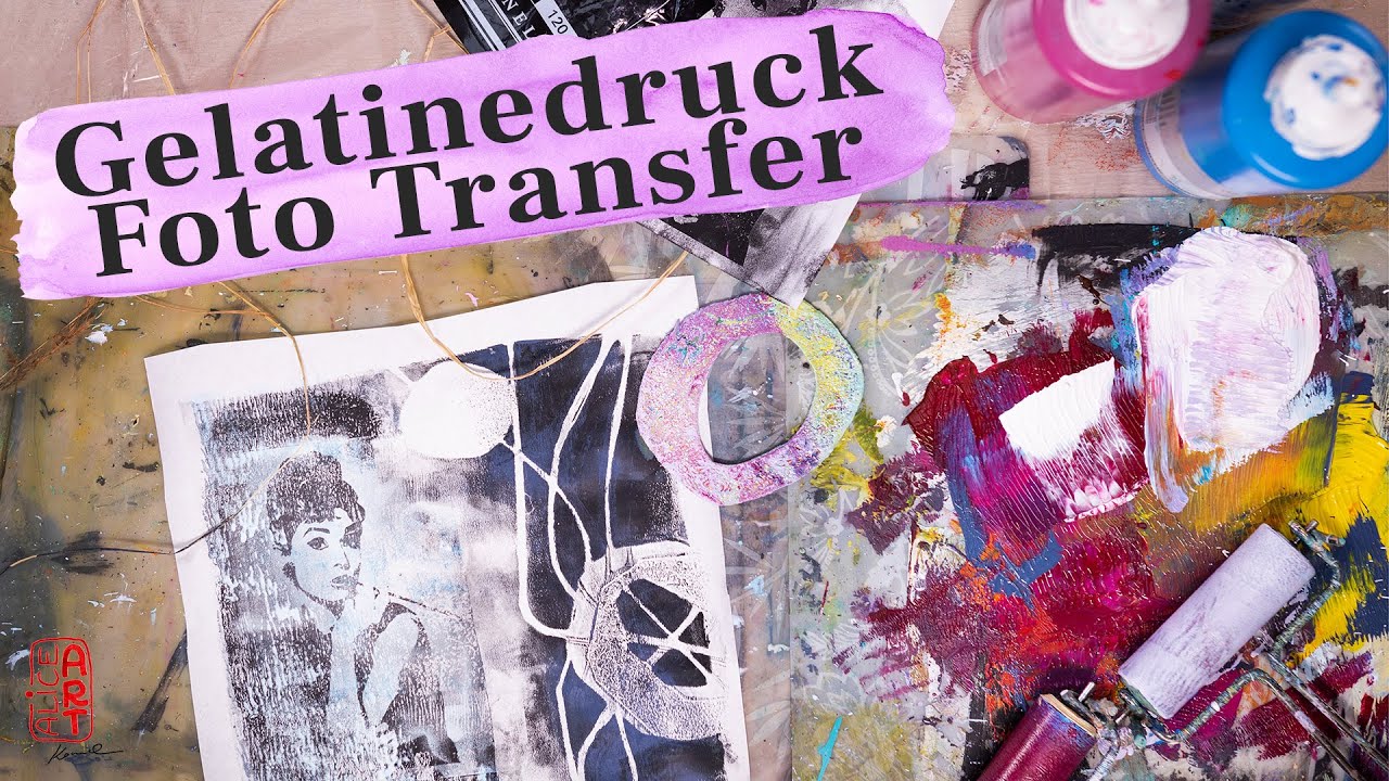 Alice-ART Gelatinedruck Foto Transfer