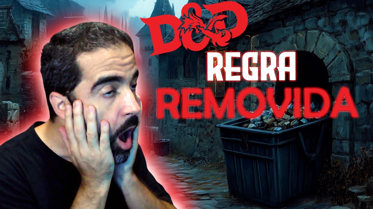 A regra opcional mais usada no D&D que SUMIU em 2024