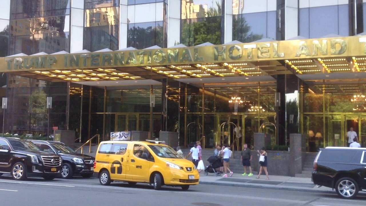 Trump International Hotel and Tower across from Central Park NYC