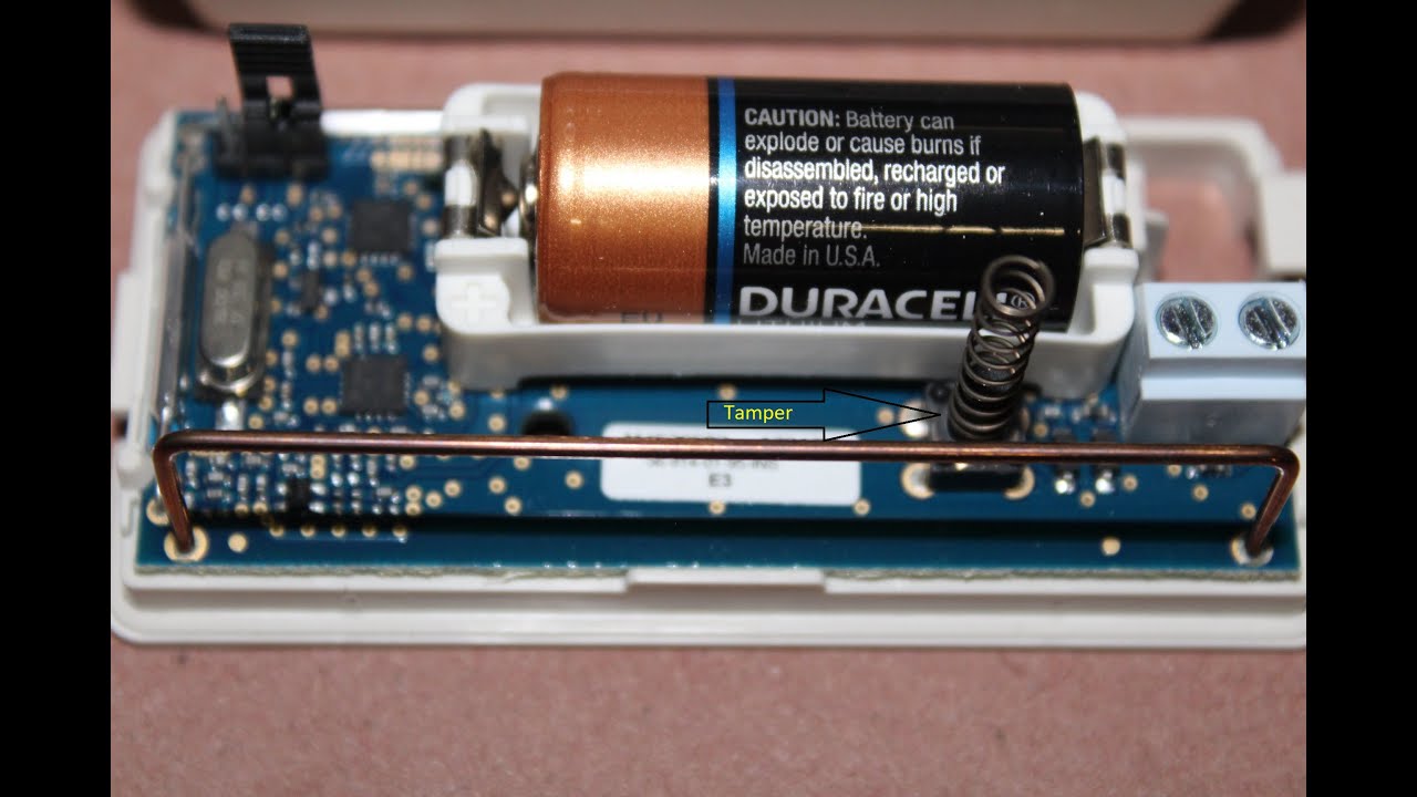 GE Concord 4 how to clear a tamper condition