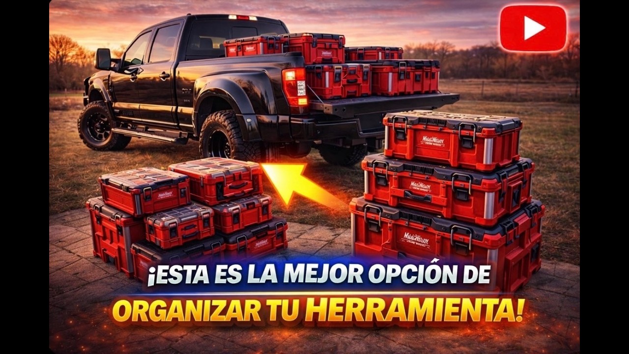 Una manera de como organizar la herramienta en tu troca