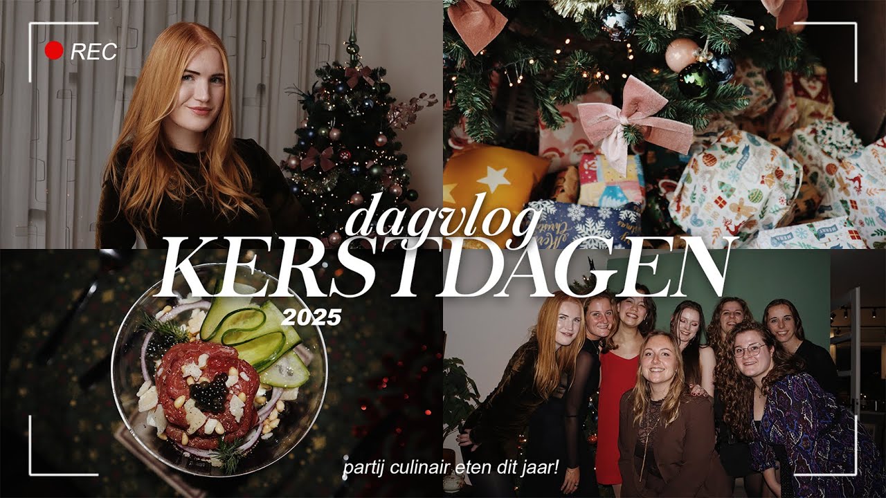 Kerstvlog ☆ Cameranu  - familie - vrienden kerstdiners | Vlog 97