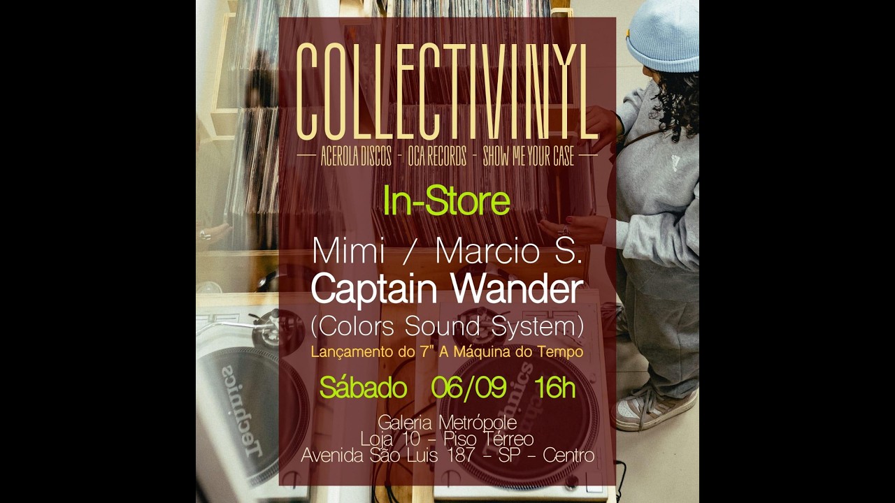 COLLECTIVINYL IN-STORE: CAPTAIN WANDER (COLORS SOUND SYSTEM) 06.09.2025