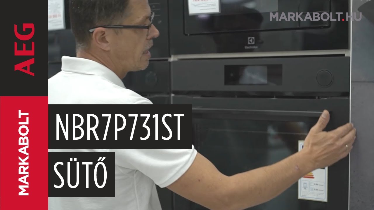 AEG NBR7P731ST beépíthető sütő – Márkabolt.hu