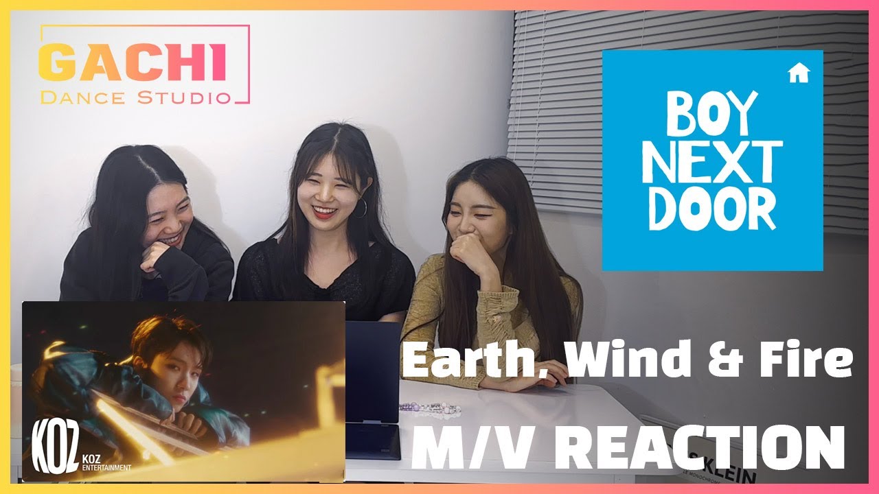 BOY NEXT DOOR - Earth, Wind & Fire M/V reaction