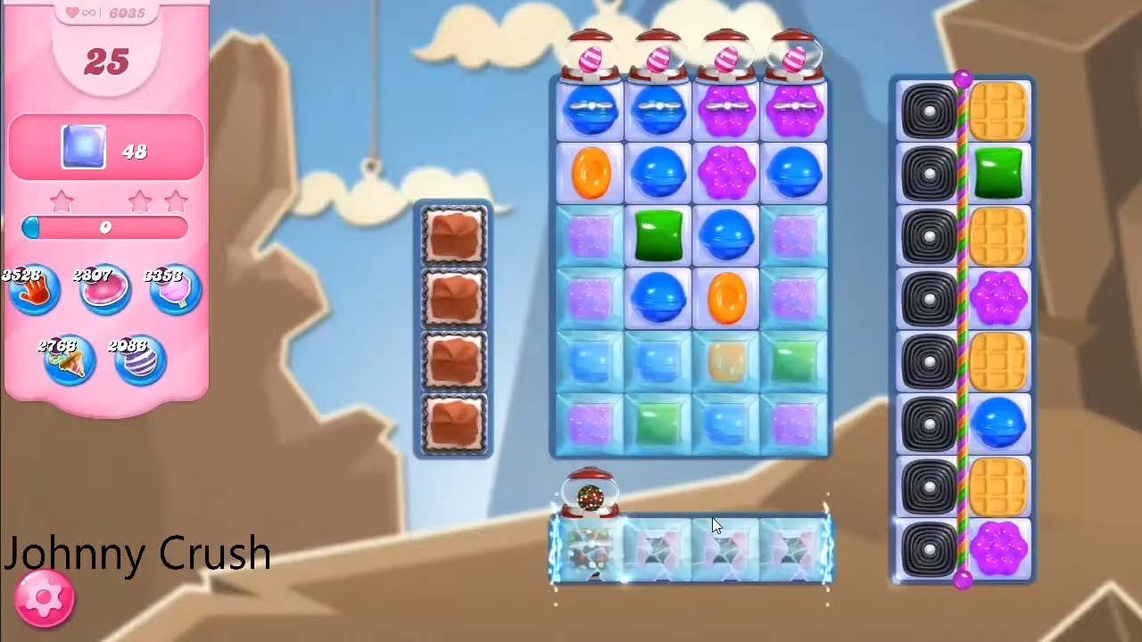Candy Crush Saga Level 6035 NO BOOSTERS