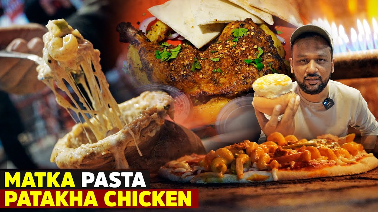Tandoori King | Matka Pasta, Malai Naan and Patakha Chicken | Meetza's Unique Menu | Karachi Food