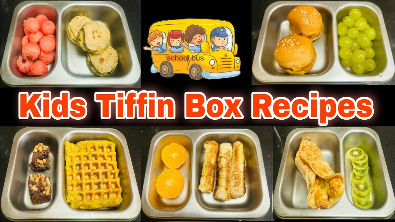 పిల్లలకి నచ్చేలా ఈజీగా 🍱||Kids Tiffin Box Ideas fof a week ||Lunchboxrecipes