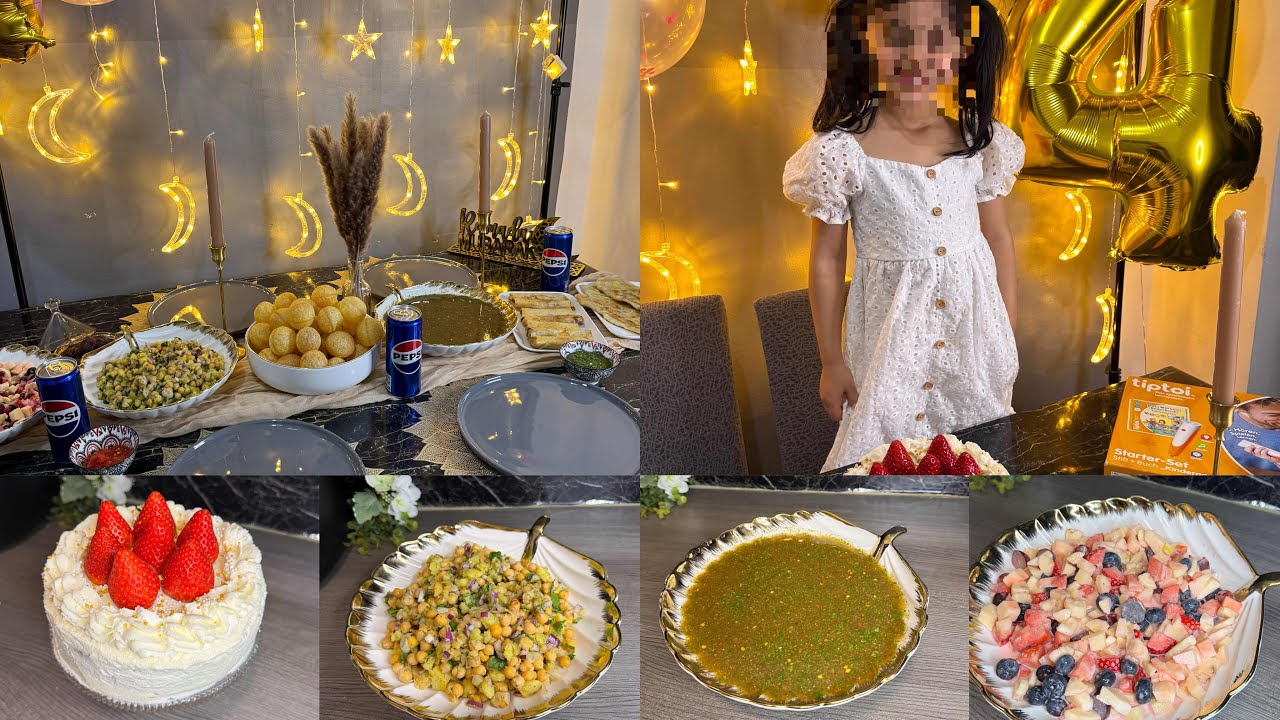 My youngest daughter ‘s 4th birthday||زما د کشرۍ لورکۍ کلیزه