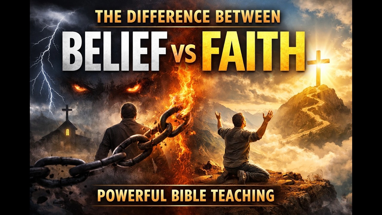 The different between belief and faith (Most Christians Don’t Know This!)